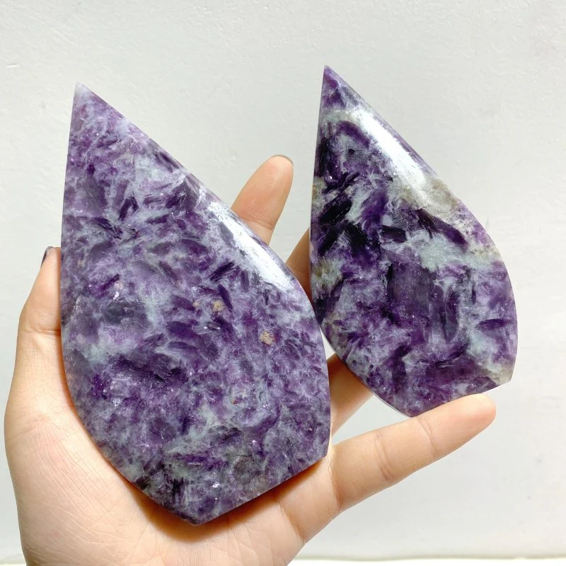 13 Pieces Spark Lepidolite Arrow Head Shape - Image 6