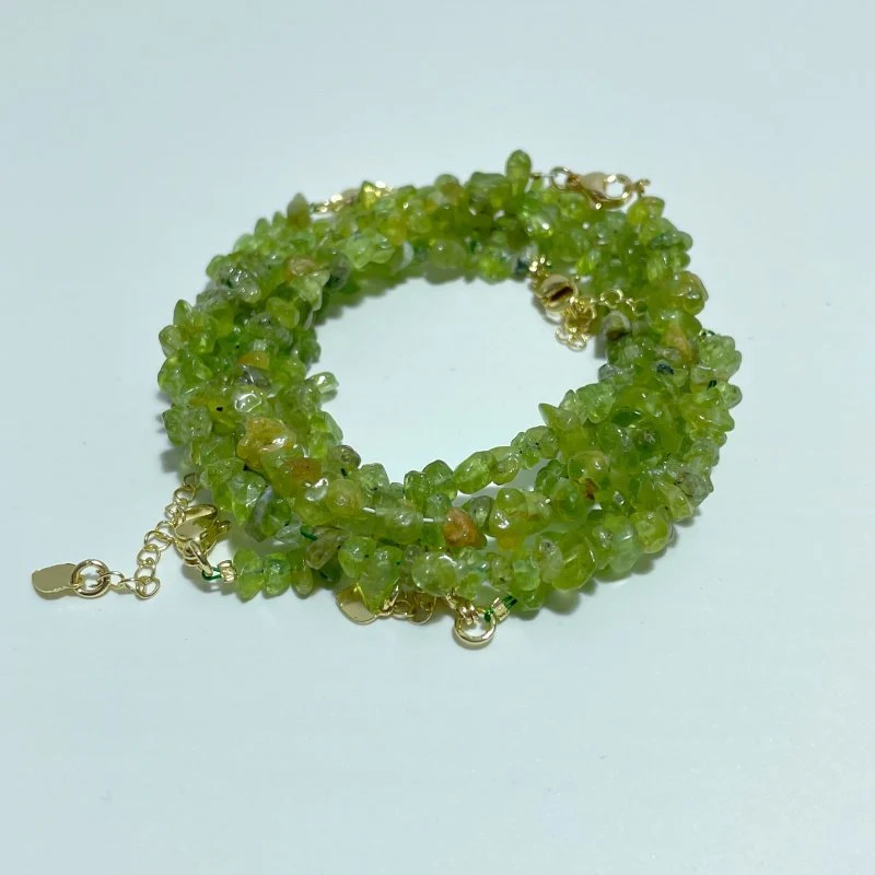 13 Types Chip Bracelets Wholesale Obsidian Rutile Quartz Clear Quartz - Image 10