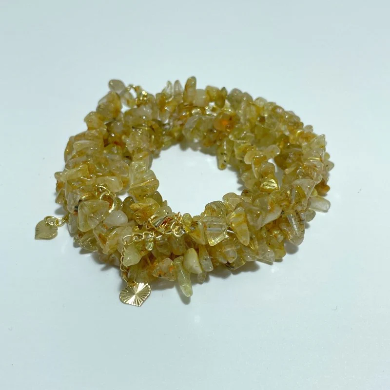 13 Types Chip Bracelets Wholesale Obsidian Rutile Quartz Clear Quartz - Image 12