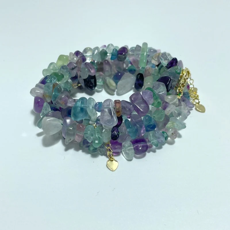 13 Types Chip Bracelets Wholesale Obsidian Rutile Quartz Clear Quartz - Image 16