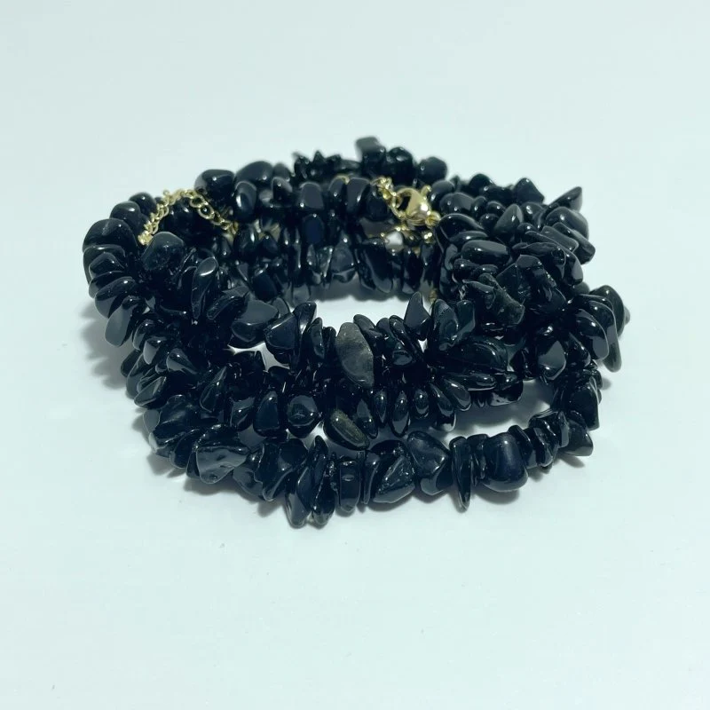 13 Types Chip Bracelets Wholesale Obsidian Rutile Quartz Clear Quartz - Image 8