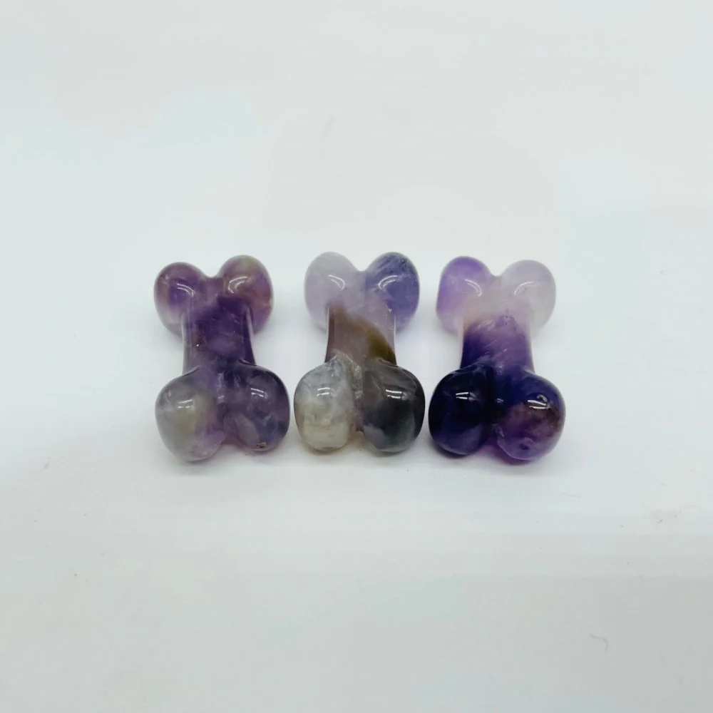 13 Types Mini Dog Bone Wholesale labradorite Lepidolite Ocean Jasper - Image 3