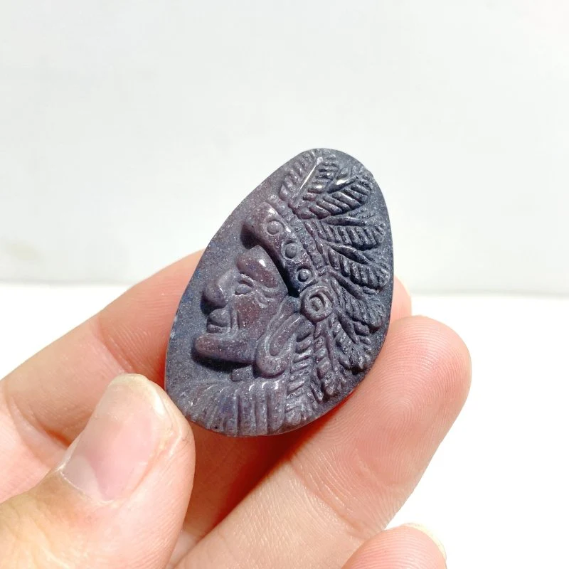 14 Pieces Trolleite Stone Indians Avatar Carving Clearance