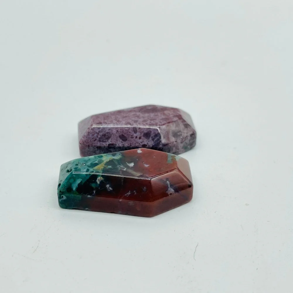 14 Types Mini Coffin Wholesale labradorite Lepidolite Ocean Jasper - Image 4