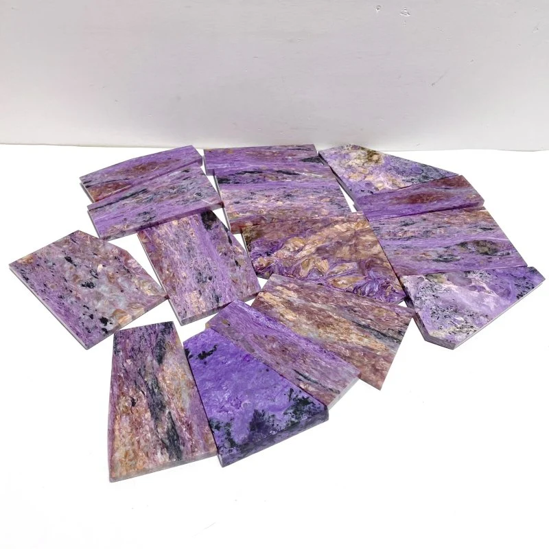 15 Pieces High Quality Charoite Slab