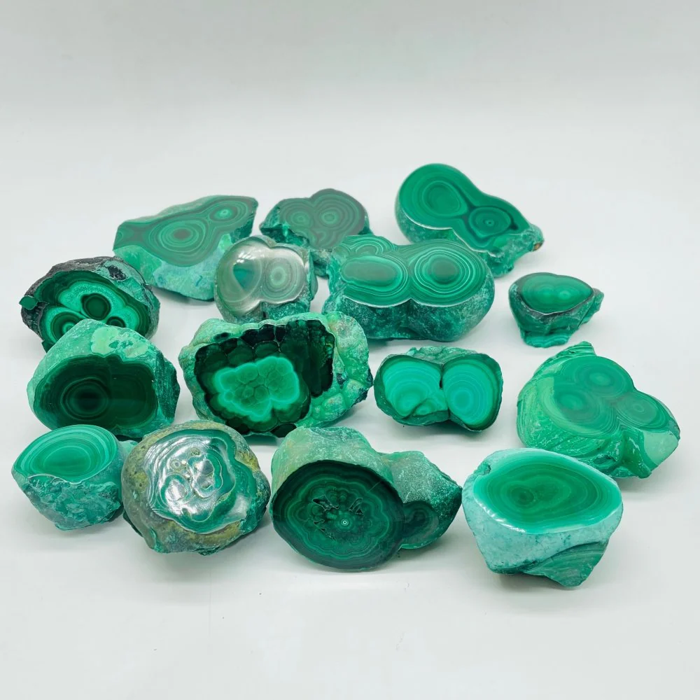 15 Pieces Polished Malachite - Image 8