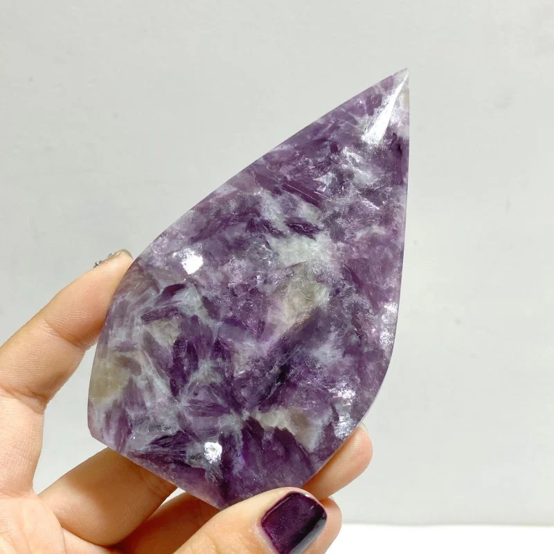 15 Pieces Spark Lepidolite Arrow Head Shape - Image 2