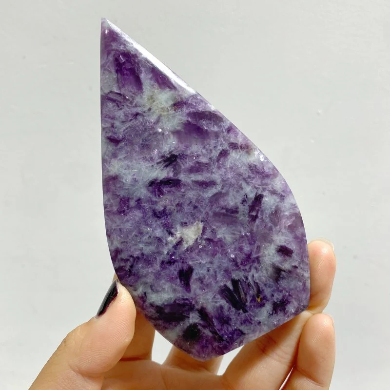 15 Pieces Spark Lepidolite Arrow Head Shape - Image 4