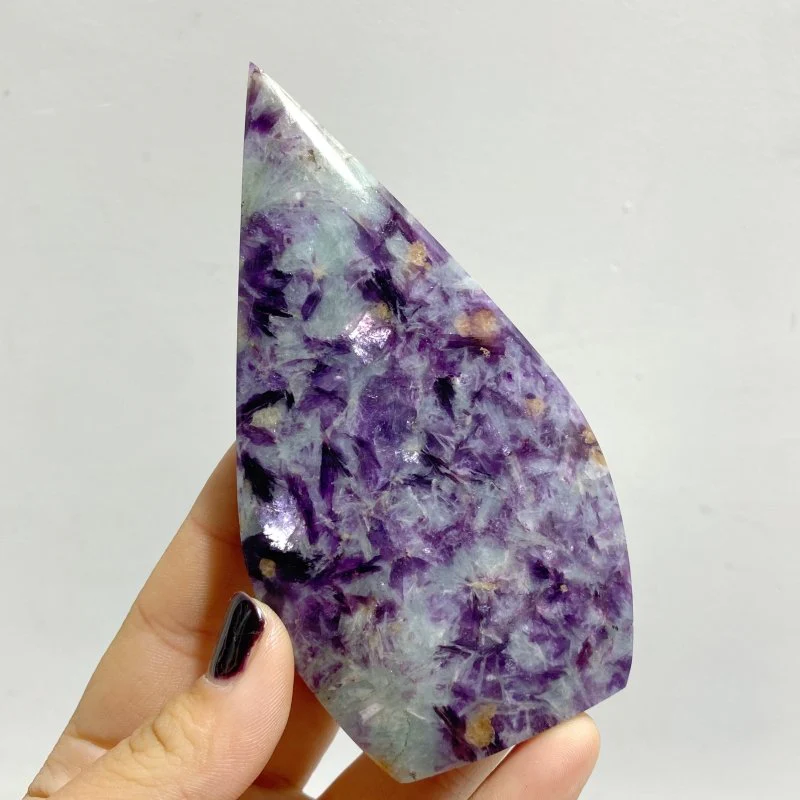 15 Pieces Spark Lepidolite Arrow Head Shape - Image 5