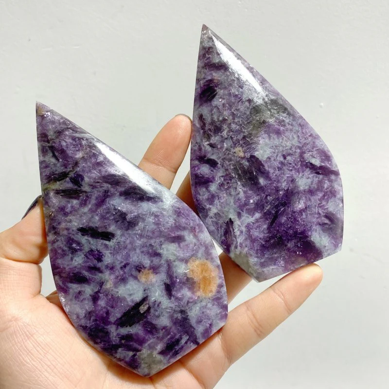 15 Pieces Spark Lepidolite Arrow Head Shape - Image 6