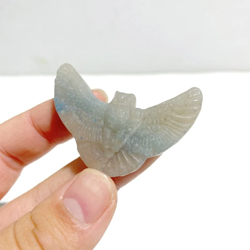 15 Pieces Trolleite Stone Owl Carving Clearance - Image 3
