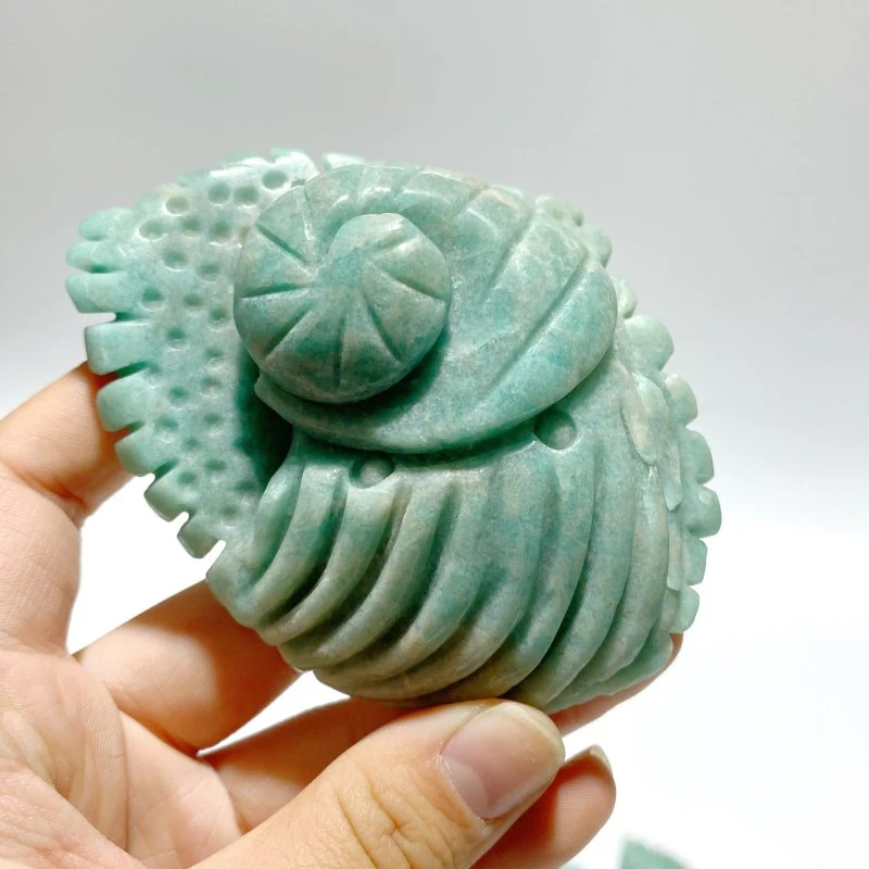 16 Pieces Amazonite Sea Animal Carving - Image 3