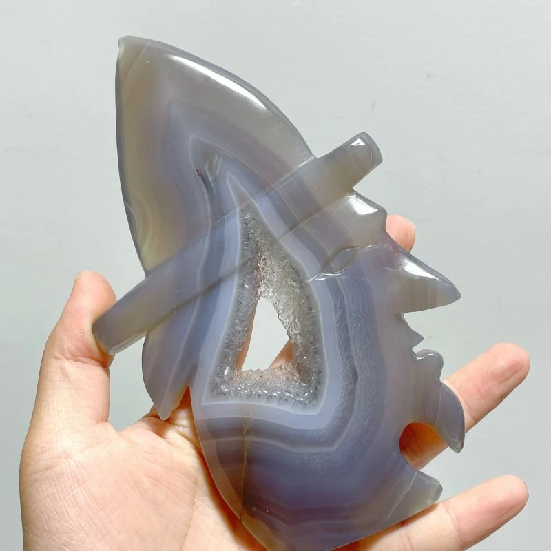 14 Pieces Geode Druzy Agate Geode Wizard Carving - Image 5