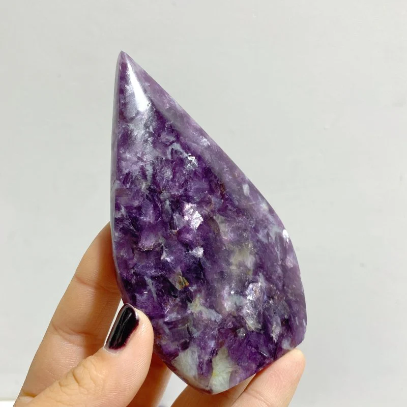 16 Pieces Spark Lepidolite Arrow Head Shape - Image 3