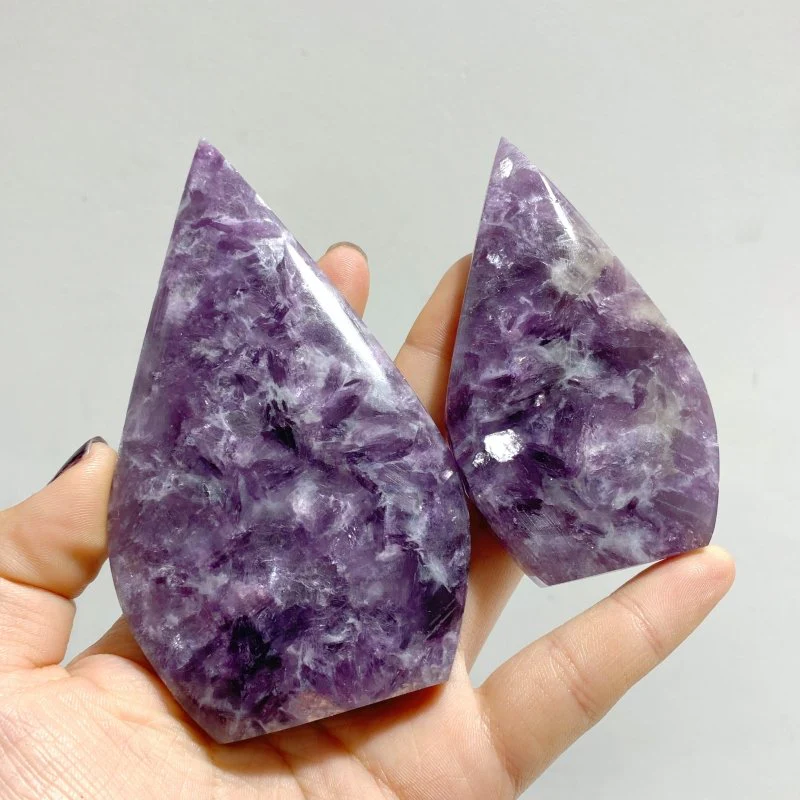 16 Pieces Spark Lepidolite Arrow Head Shape - Image 6