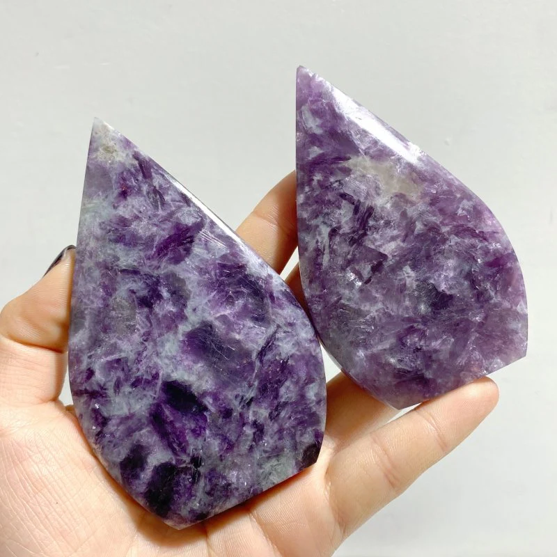 16 Pieces Spark Lepidolite Arrow Head Shape - Image 7