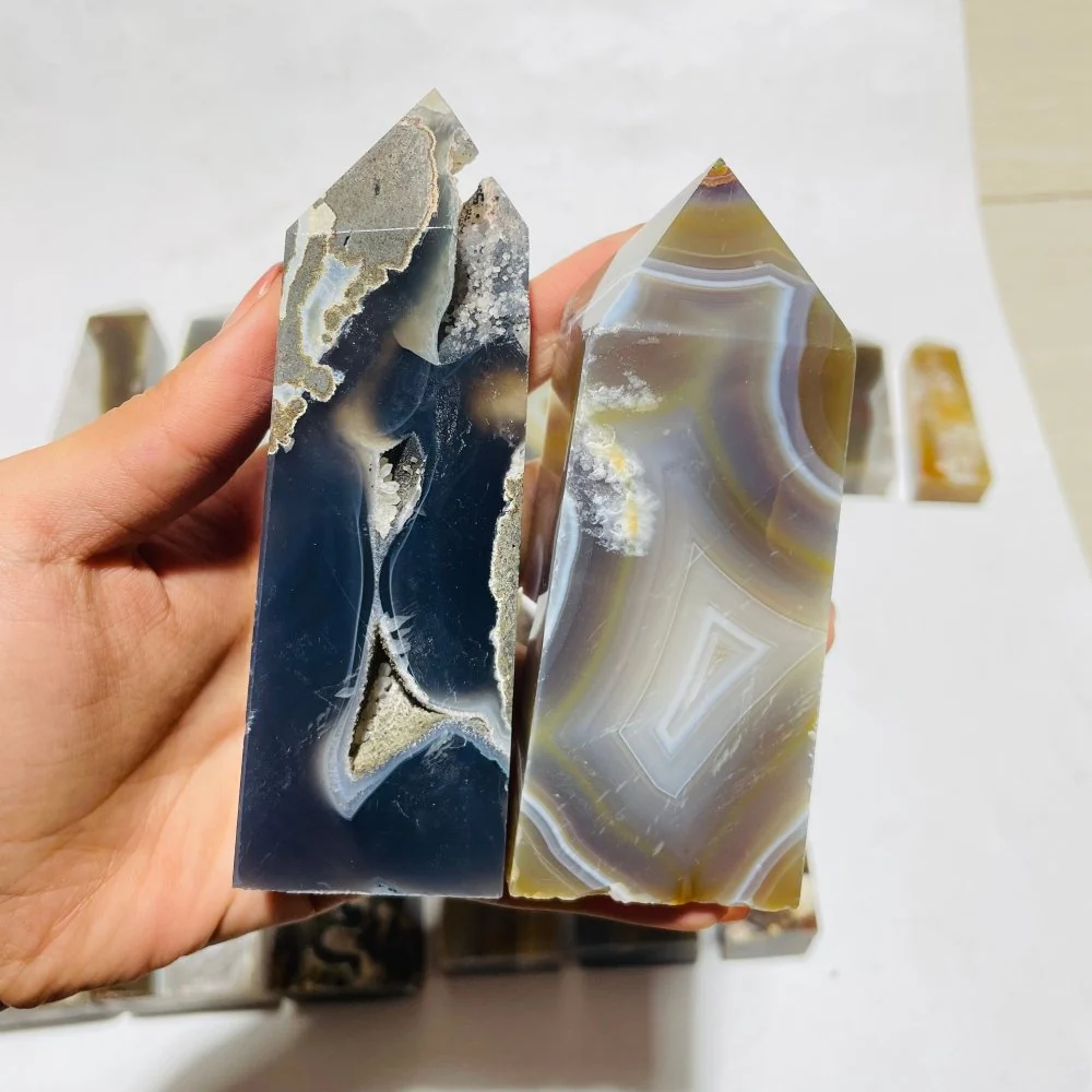 17 Pieces Agate Tower Points - Image 5