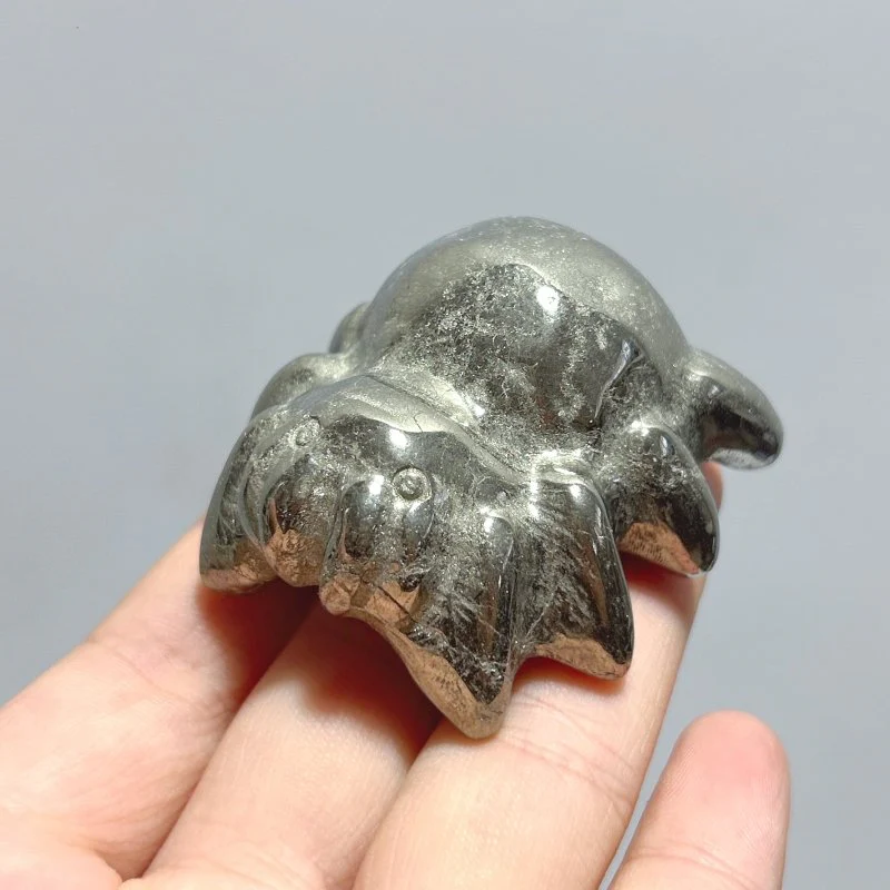 17 Pieces Halloween Pyrite Spider Carving - Image 5