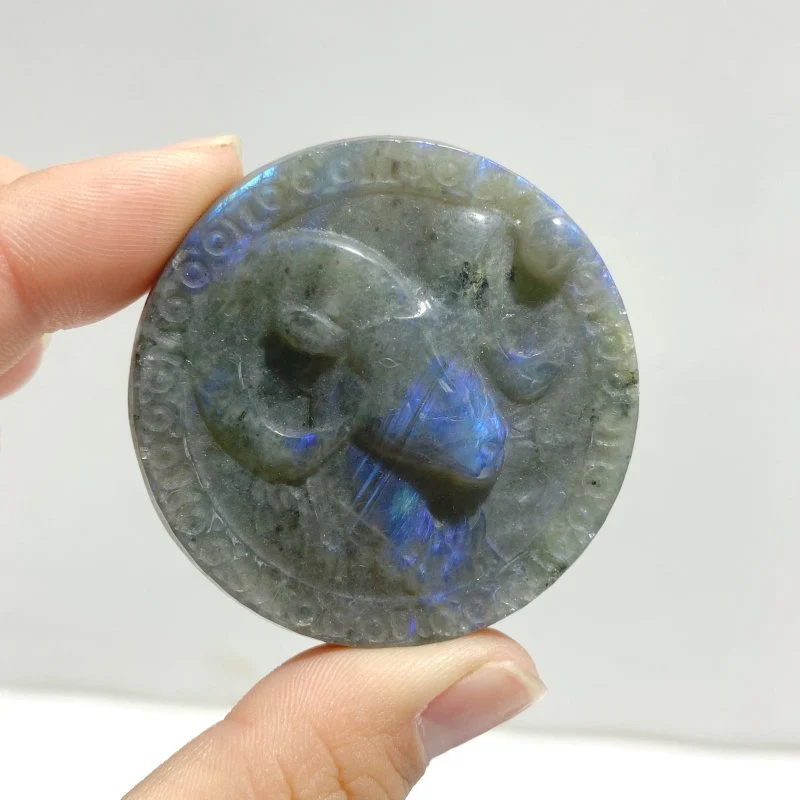 17 Pieces Labradorite Constellation Carving Clearance - Image 3