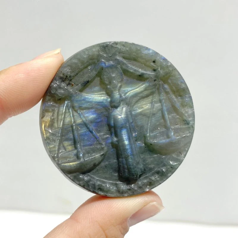 17 Pieces Labradorite Constellation Carving Clearance - Image 4