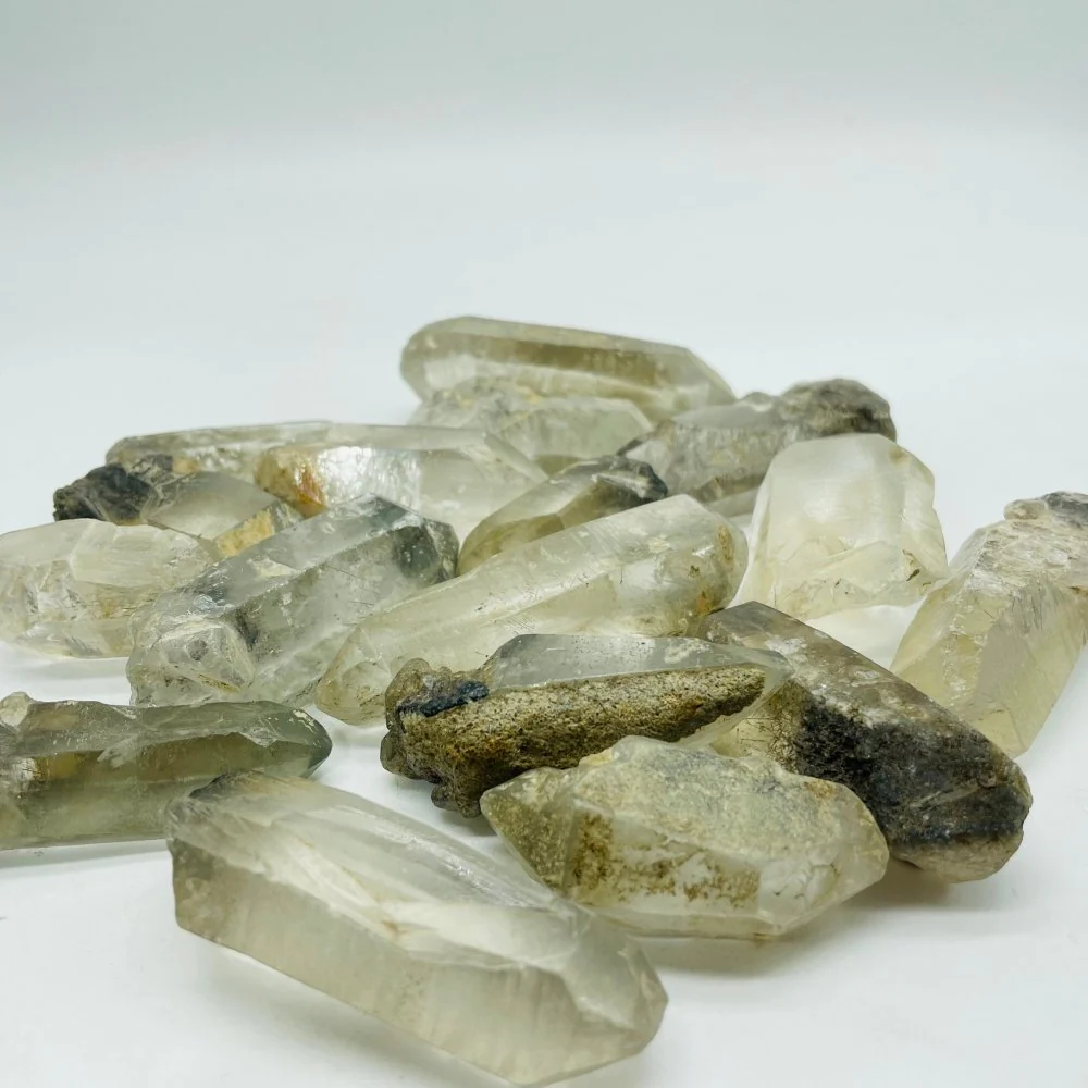 17 Pieces Raw Black Rutile Crystals - Image 2