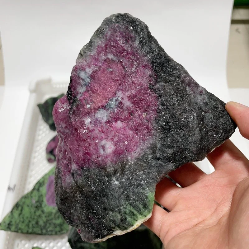 18 Pieces Raw Ruby Zoisite Stone Specimen - Image 2