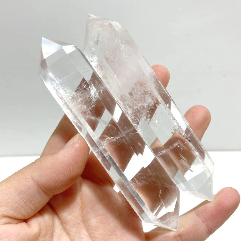 19 Pieces Clear Quartz Double Points - Image 2