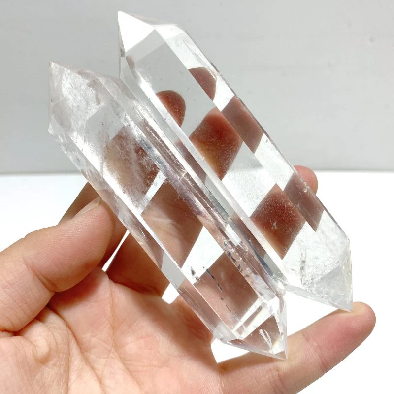 19 Pieces Clear Quartz Double Points - Image 3