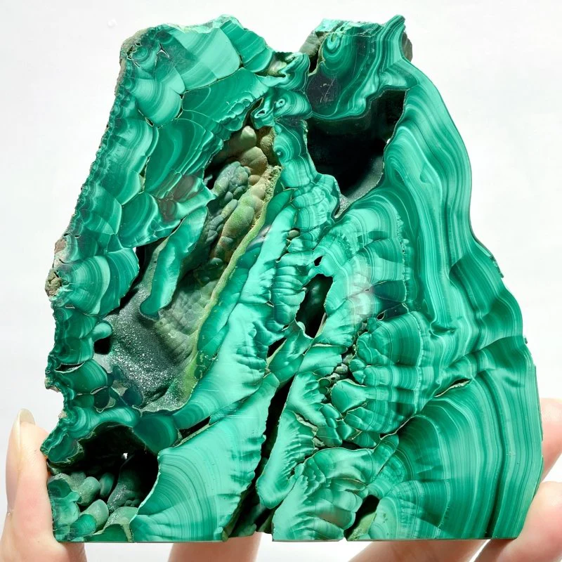 8 Pieces High Quality Polished Malachite Slab - Image 4