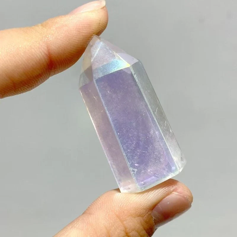 190 Pieces Aura Clear Quartz Crystal Tower Point - Image 3