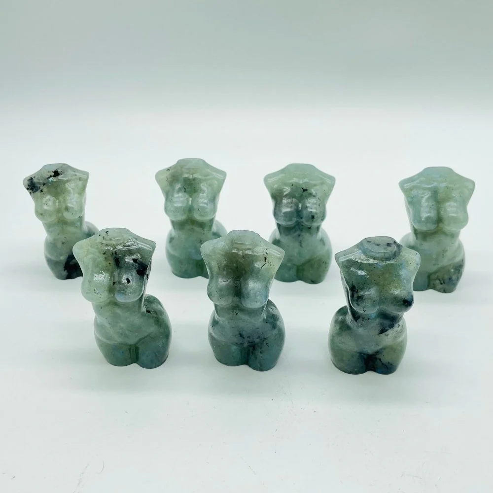 2.1Inch Labradorite Goddess Carving Wholesale Closeout - Image 2