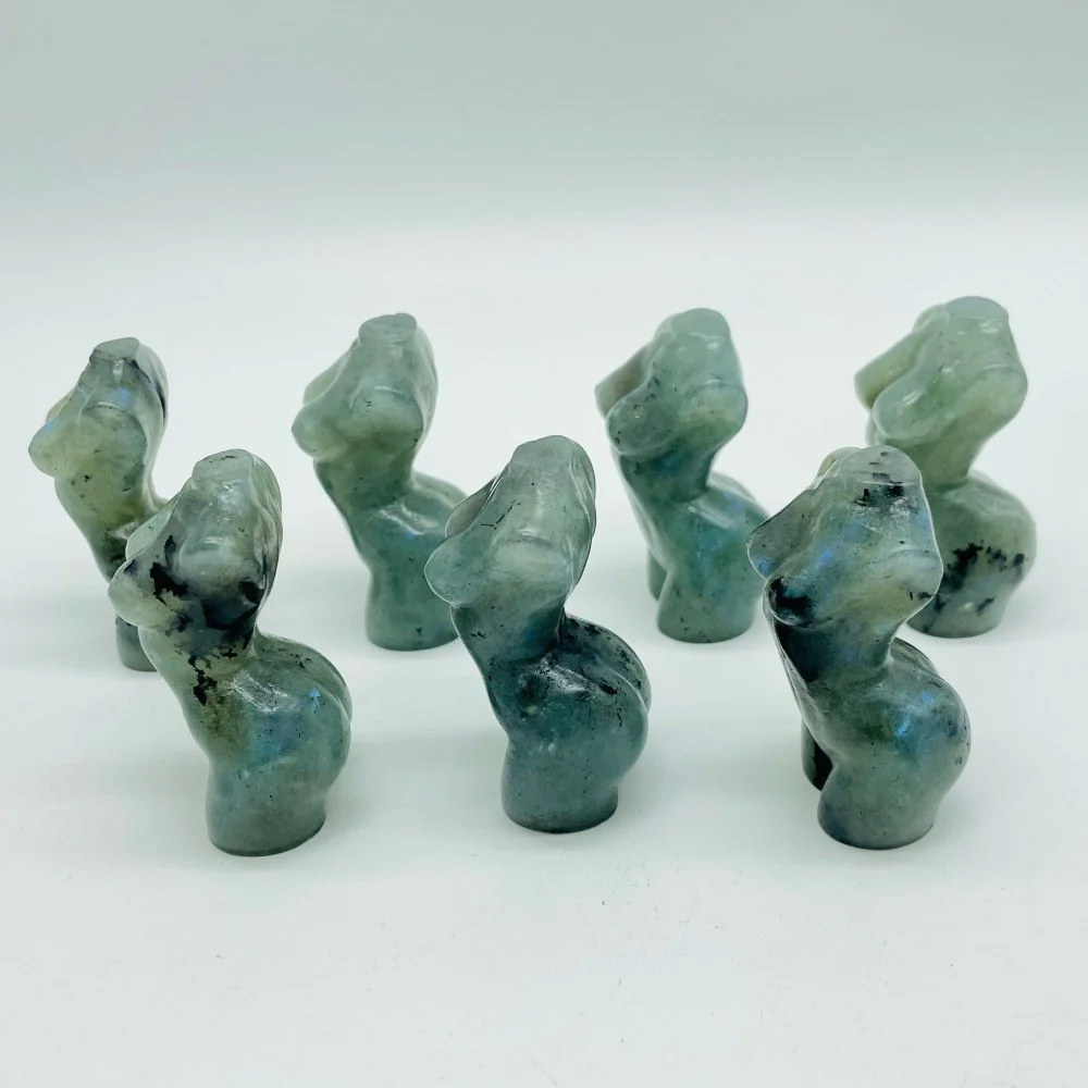 2.1Inch Labradorite Goddess Carving Wholesale Closeout - Image 3