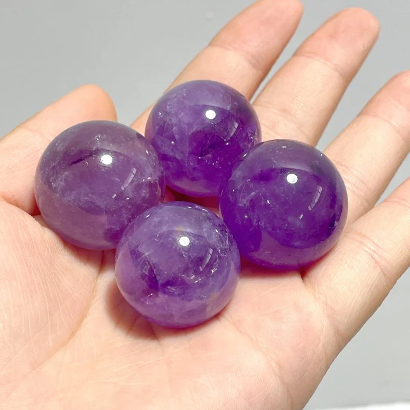 2-3cm Amethyst Spheres Ball Wholesale - Image 2