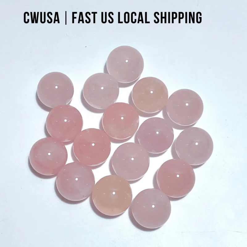 Local Stock - Rose Quartz Spheres 2-3cm Wholesale