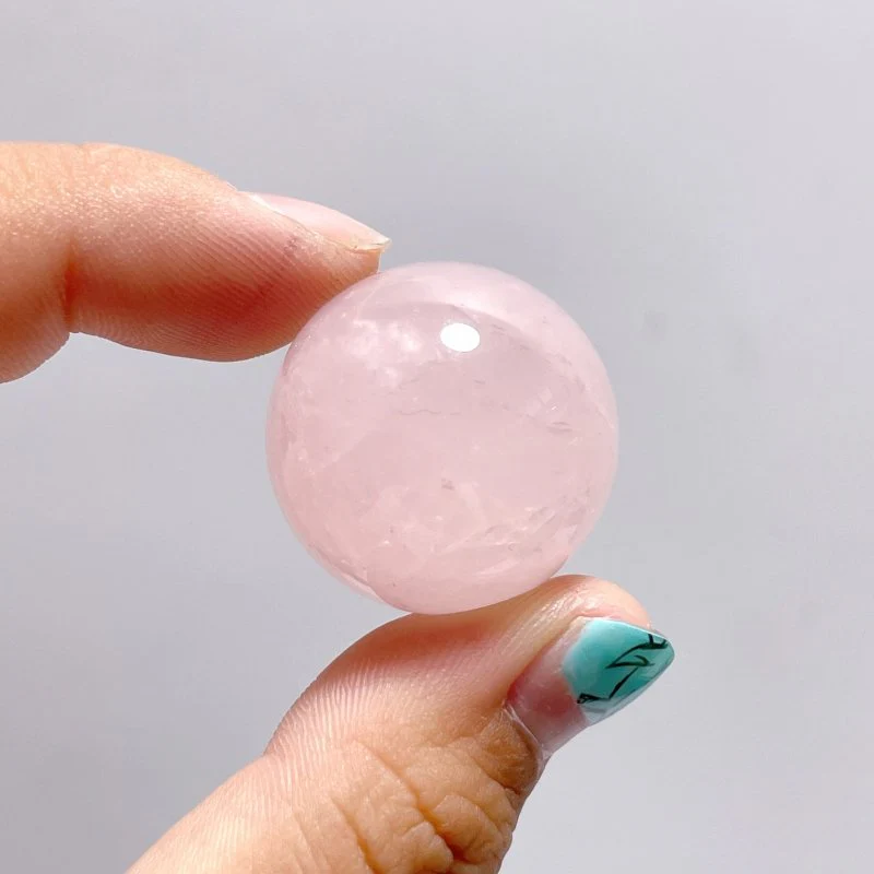 Local Stock - Rose Quartz Spheres 2-3cm Wholesale - Image 4