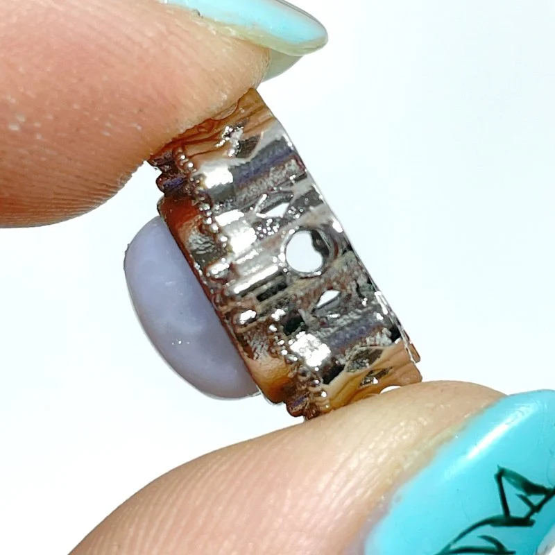 DIY Accessories Moonstone Blue Lace Agate Wholesale - Image 7