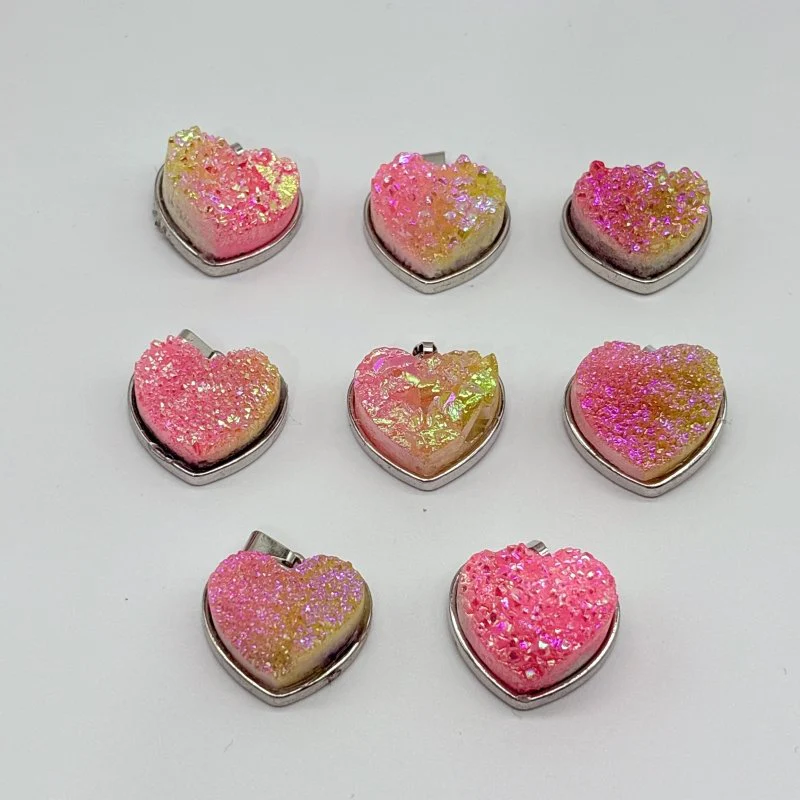 2 Types Aura Cluster Heart Pendant Wholesale - Image 3