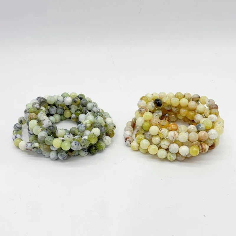 2 Types Bracelet Green Yellow Opal Bracelet Wholesale