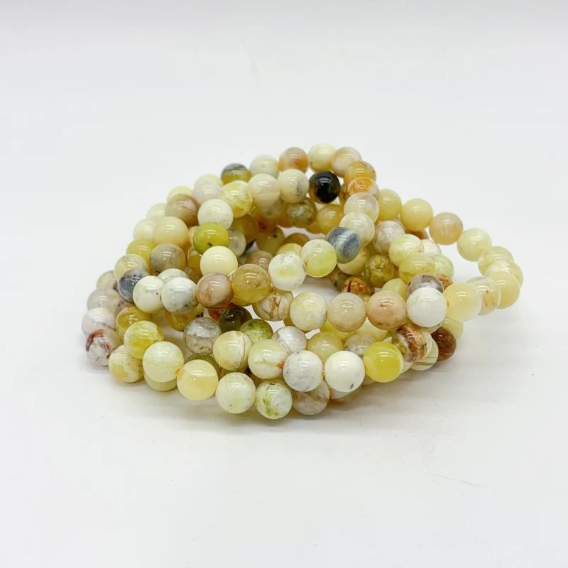 2 Types Bracelet Green Yellow Opal Bracelet Wholesale - Image 4