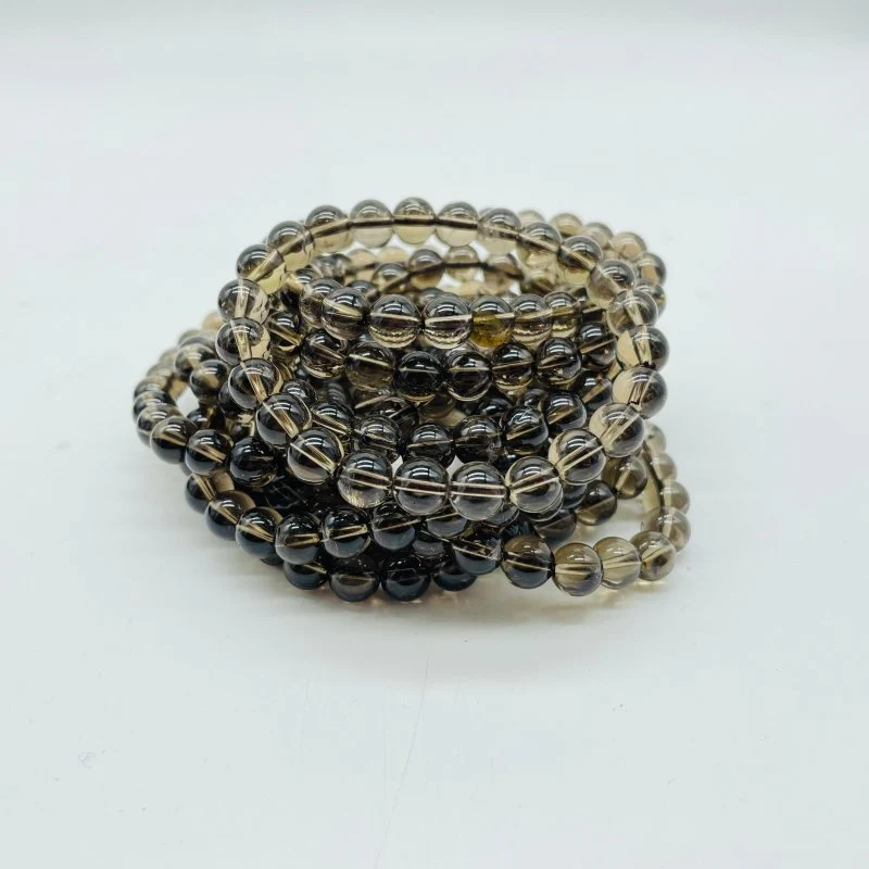 2 Types Bracelets Wholesale Fighting Blood Agate Smoky Quartz - Image 5