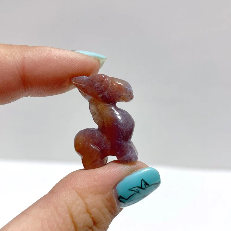 2 Types Donkey Carving Wholesale Crazy Agate Ocean Jasper - Image 4