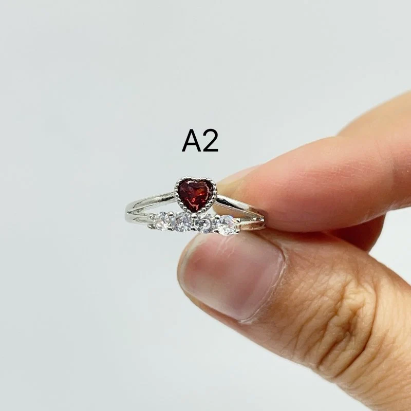 2 Types Garnet Rings Crystal Wholesale - Image 2