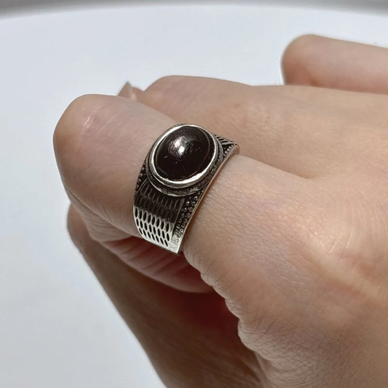 2 Types Hypersthene Stone Ring Wholesale - Image 7