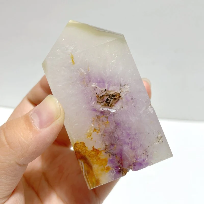 21 Pieces Geode Druzy Agate Four-sided Tower Point - Image 5