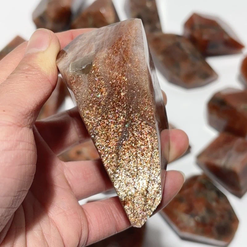 19 Pieces High Quality Sunstone Free Form - Image 6