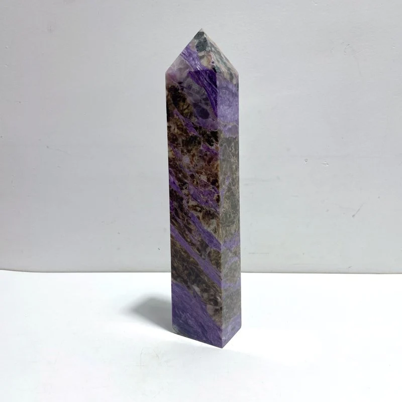 29CM Charoite Tower Point For Collection