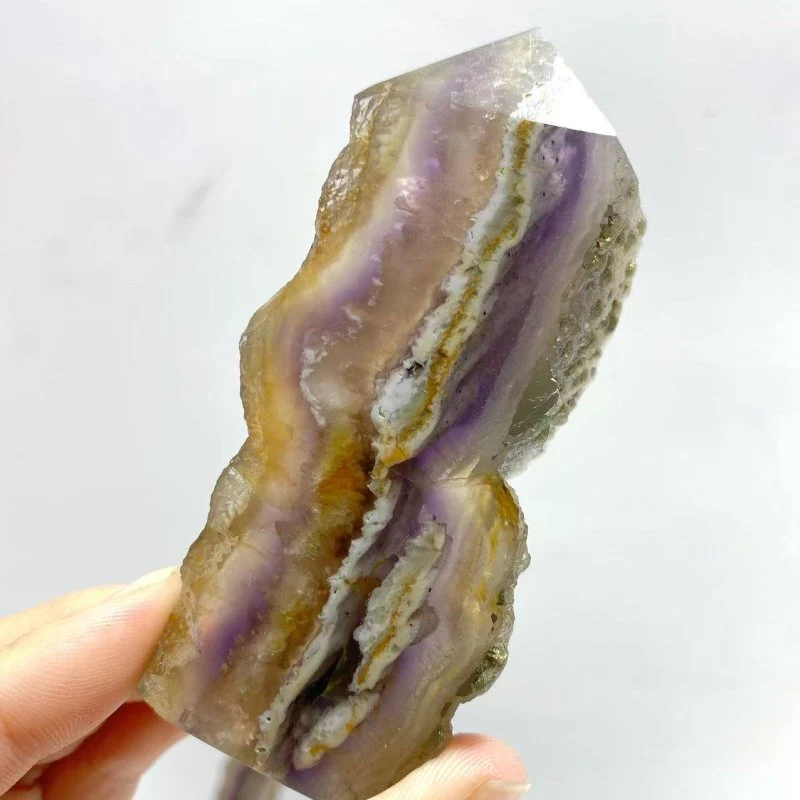 22 Pieces Fluorite Mixed Pyrite Calcite Slabs - Image 8