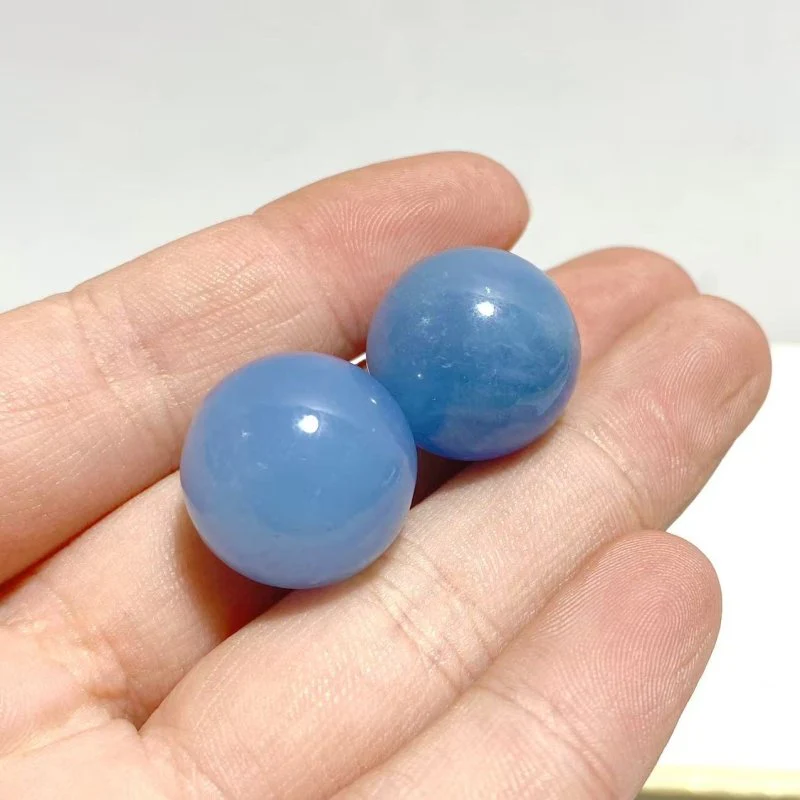 23 Pieces Beautiful Aquamarine Spheres - Image 3