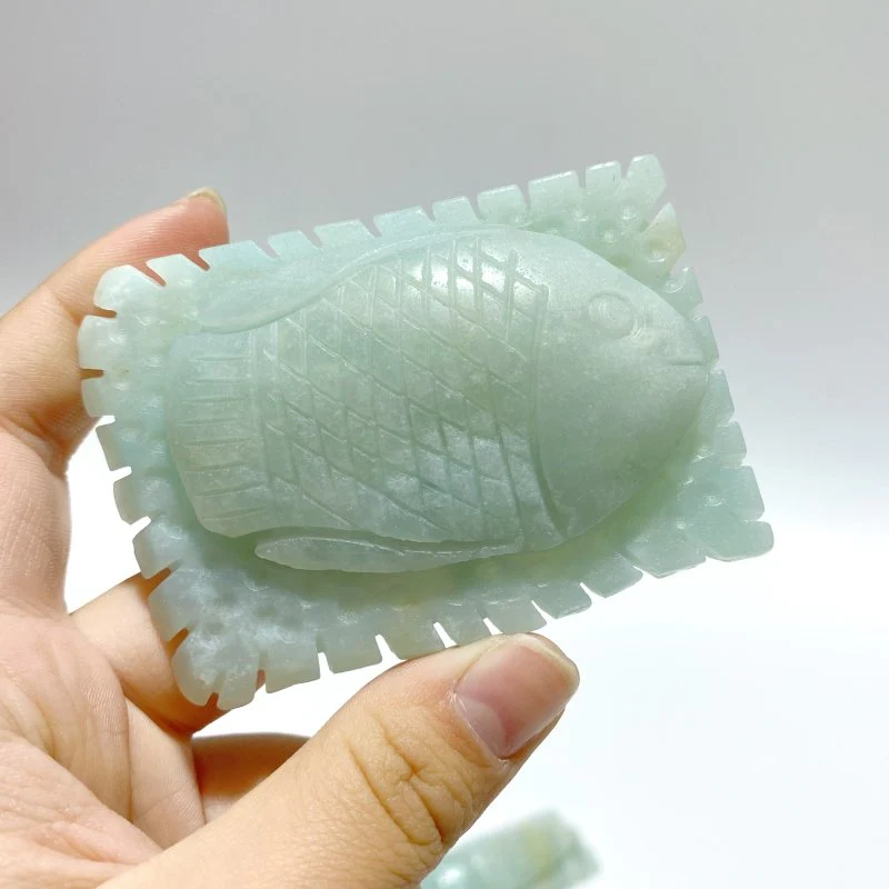 23 Pieces Caribbean Calcite Sea Animals Carving - Image 2
