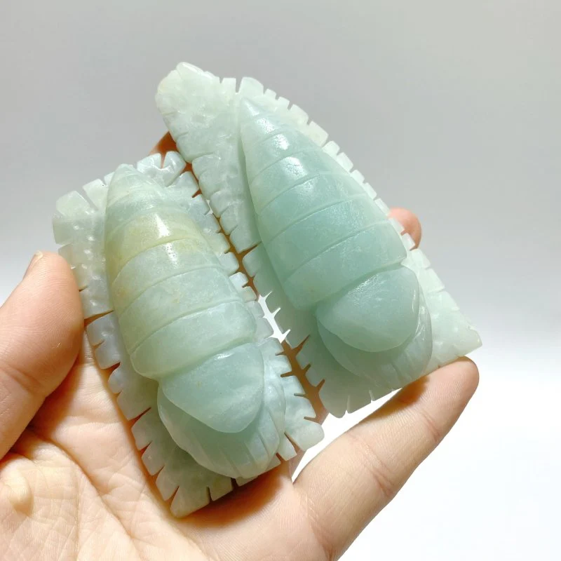 23 Pieces Caribbean Calcite Sea Animals Carving - Image 3